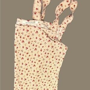 Urban Outfitters Tank Top "Caution to the Wind" Ditsy Floral Top Size XS